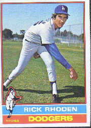 1976 Topps Baseball Cards      439     Rick Rhoden